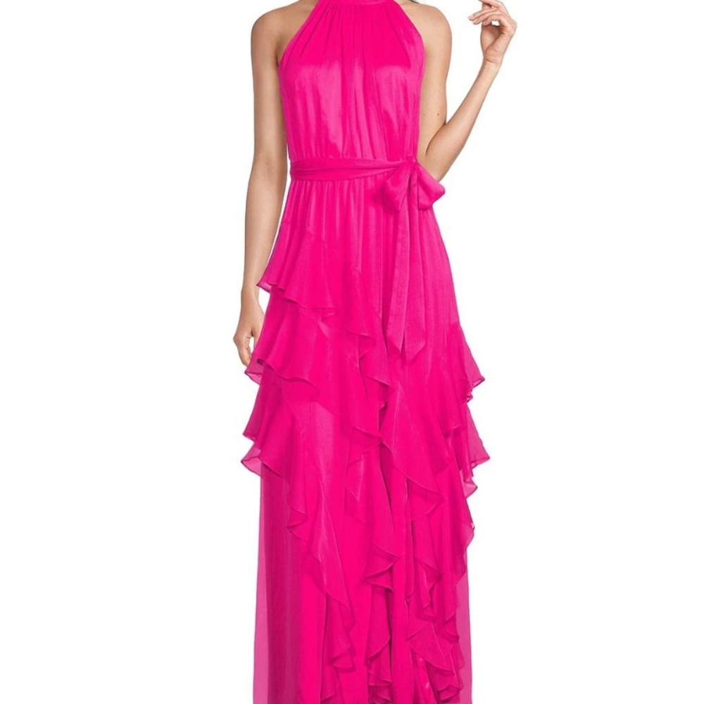 NWOT Alex Marie Halter Maxi Dress